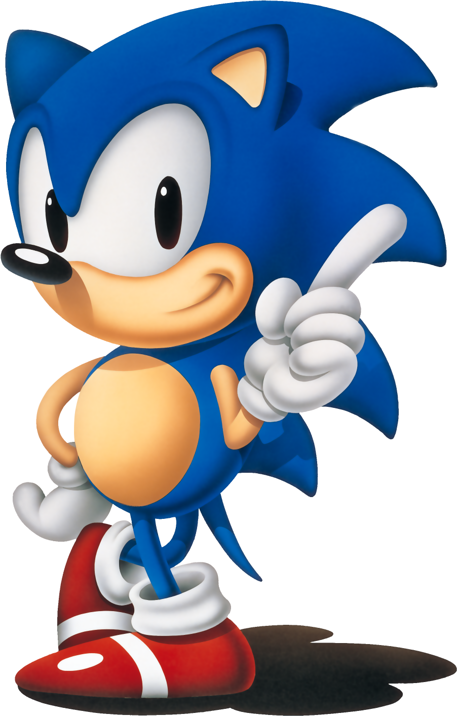 Classic Sonic Pose.png PNG