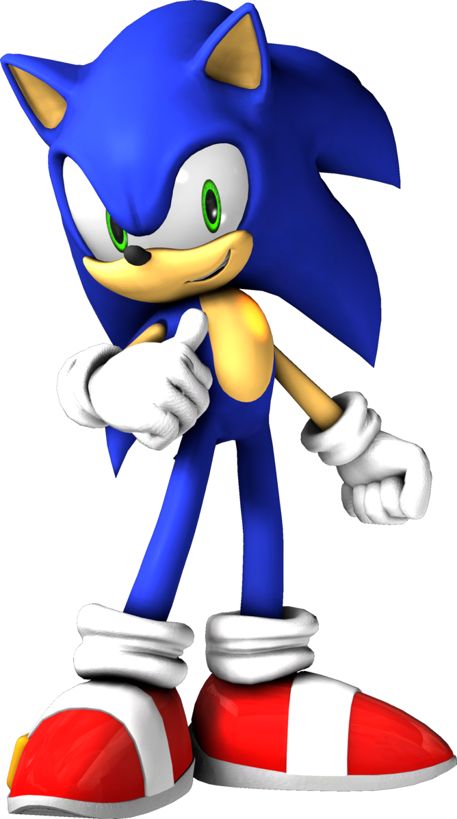Classic Sonic Pose.png PNG