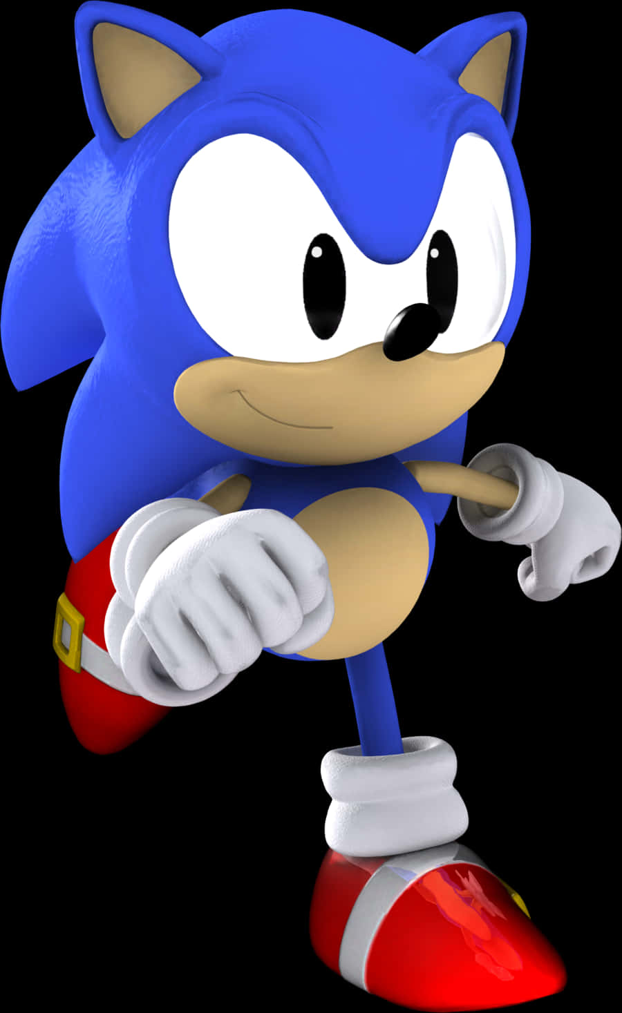 Classic Sonic Pose PNG