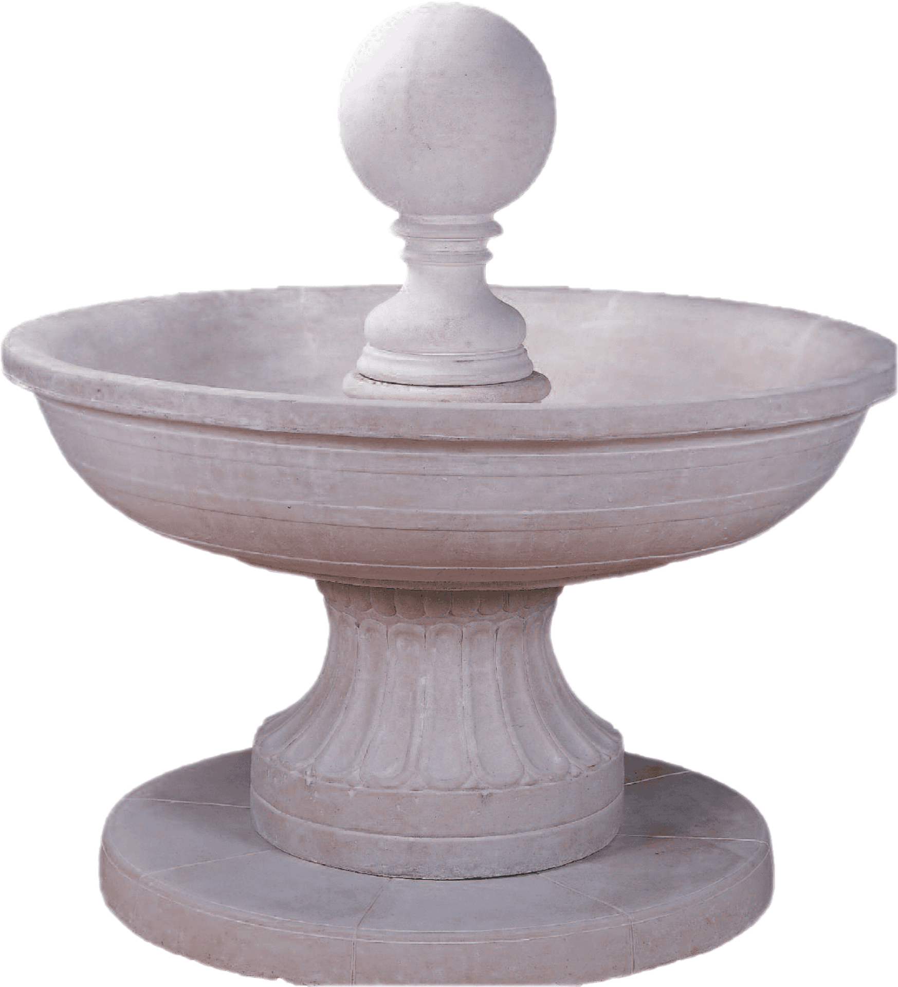 Classic Stone Garden Fountain PNG