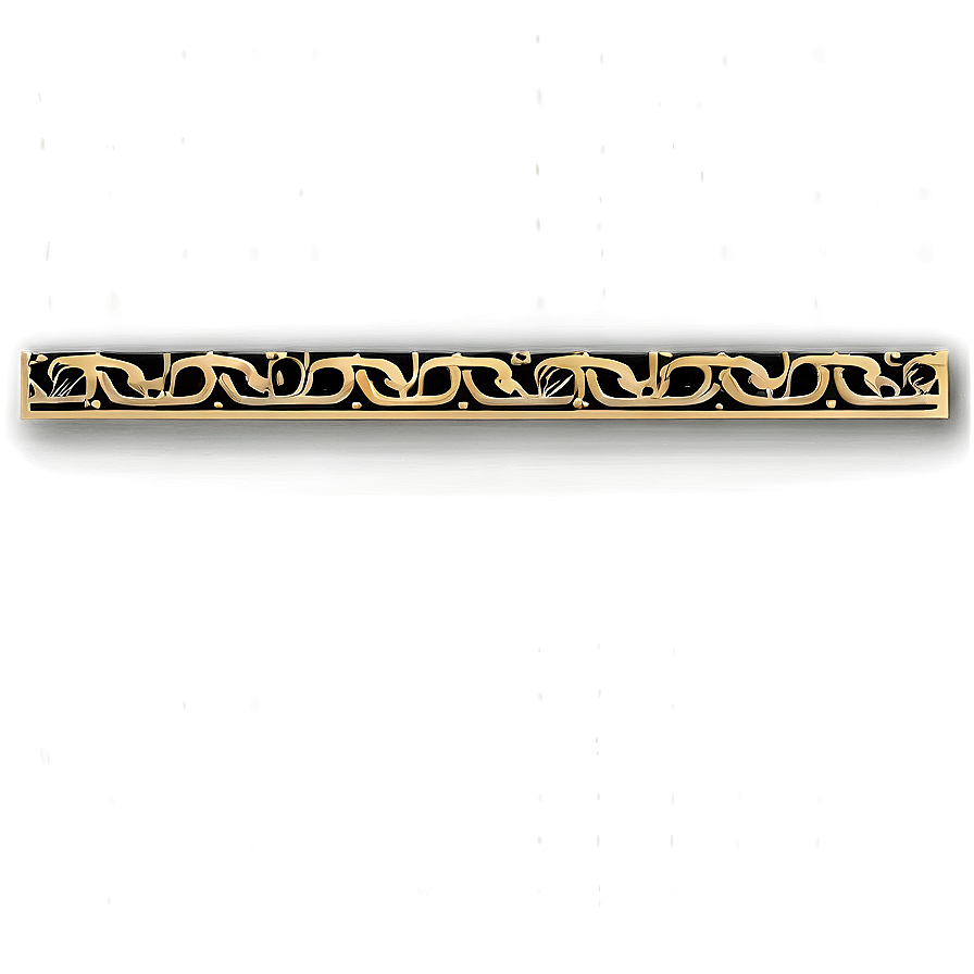 Classic Straight Line Border Png 06262024 PNG