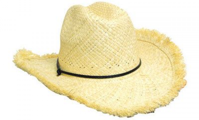 Classic Straw Hat Isolated PNG