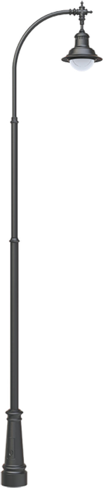 Classic Street Lamp Design PNG