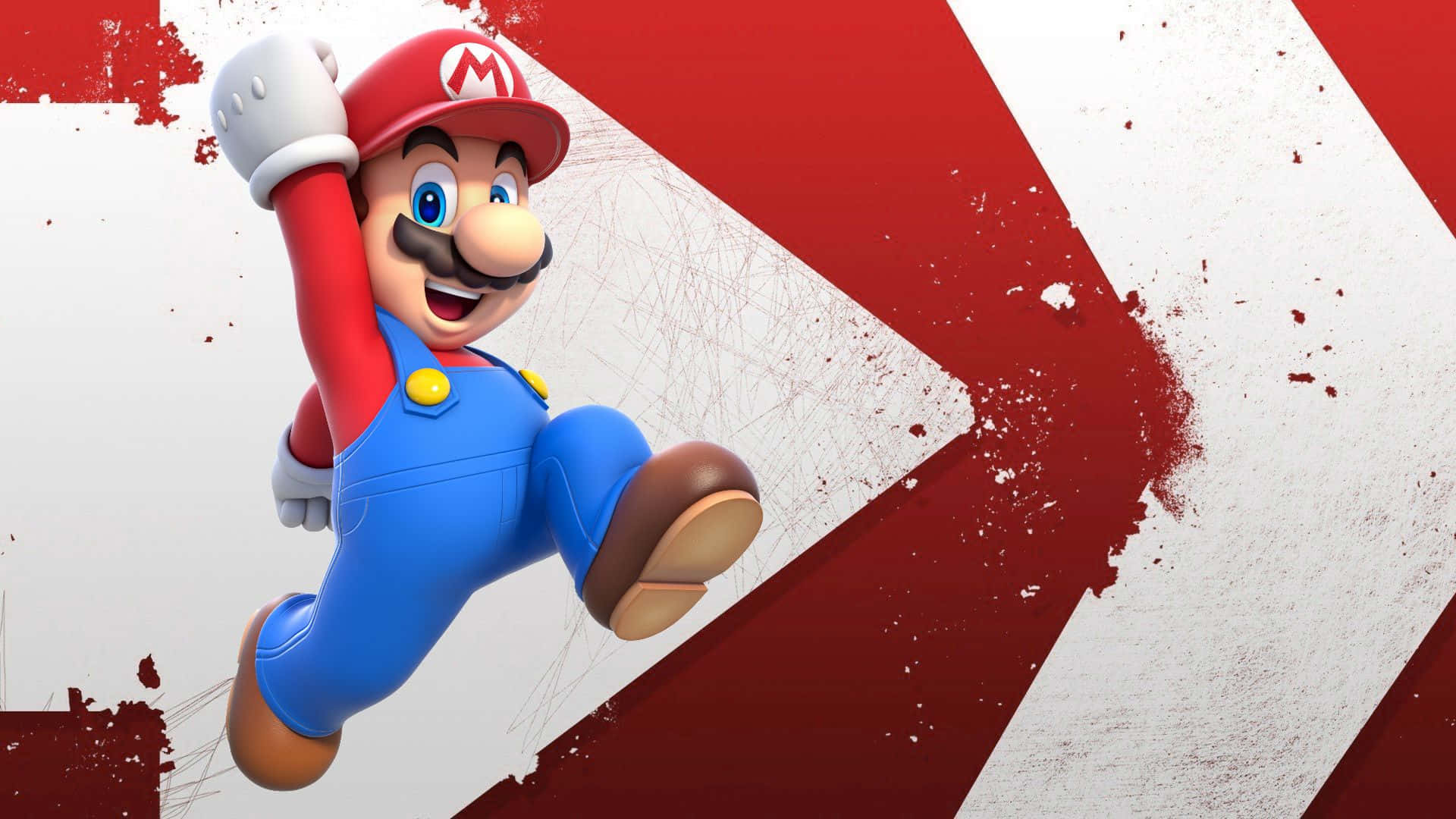 Become The Hero Of The Mushroom Kingdom In Classic Super Mario! Wallpaper
