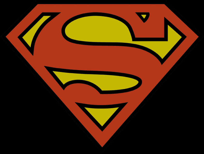 Classic Superman Logo PNG