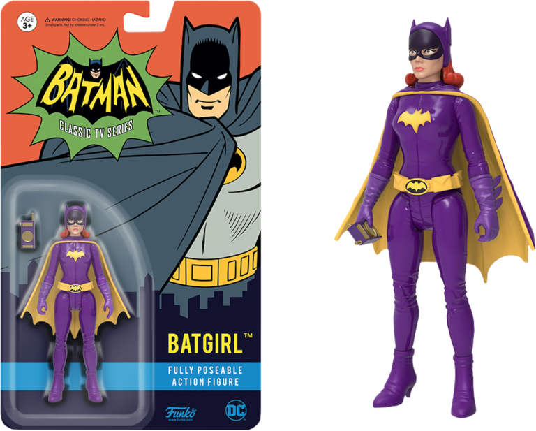 Classic T V Series Batgirl Action Figure PNG