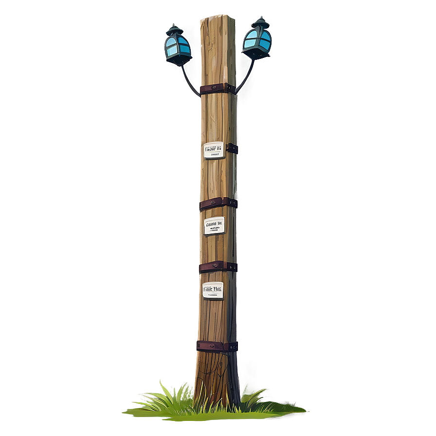 Classic Telephone Pole Png 06132024 PNG