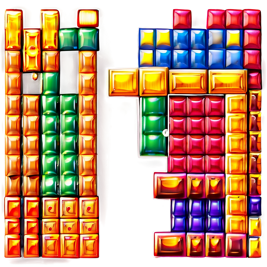 Classic Tetris Game Png Jcb PNG