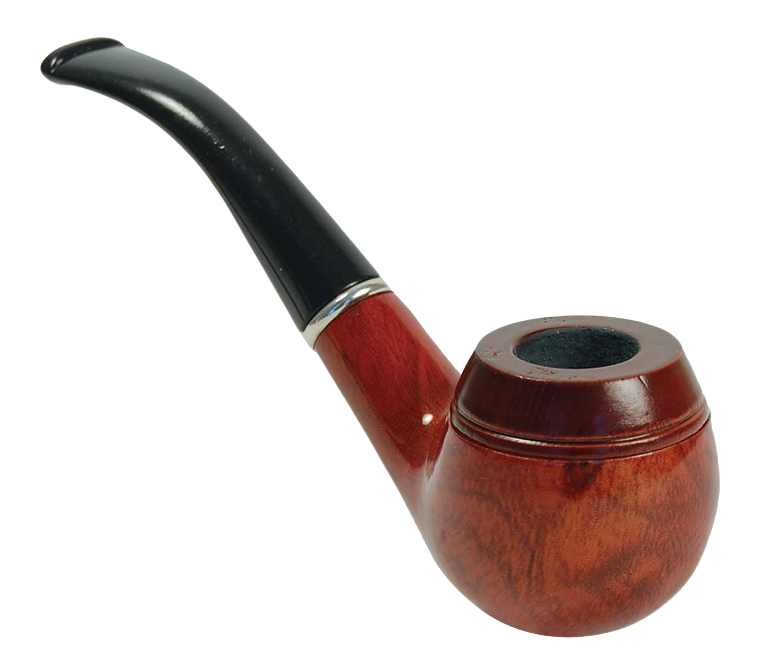 Classic Tobacco Pipe PNG
