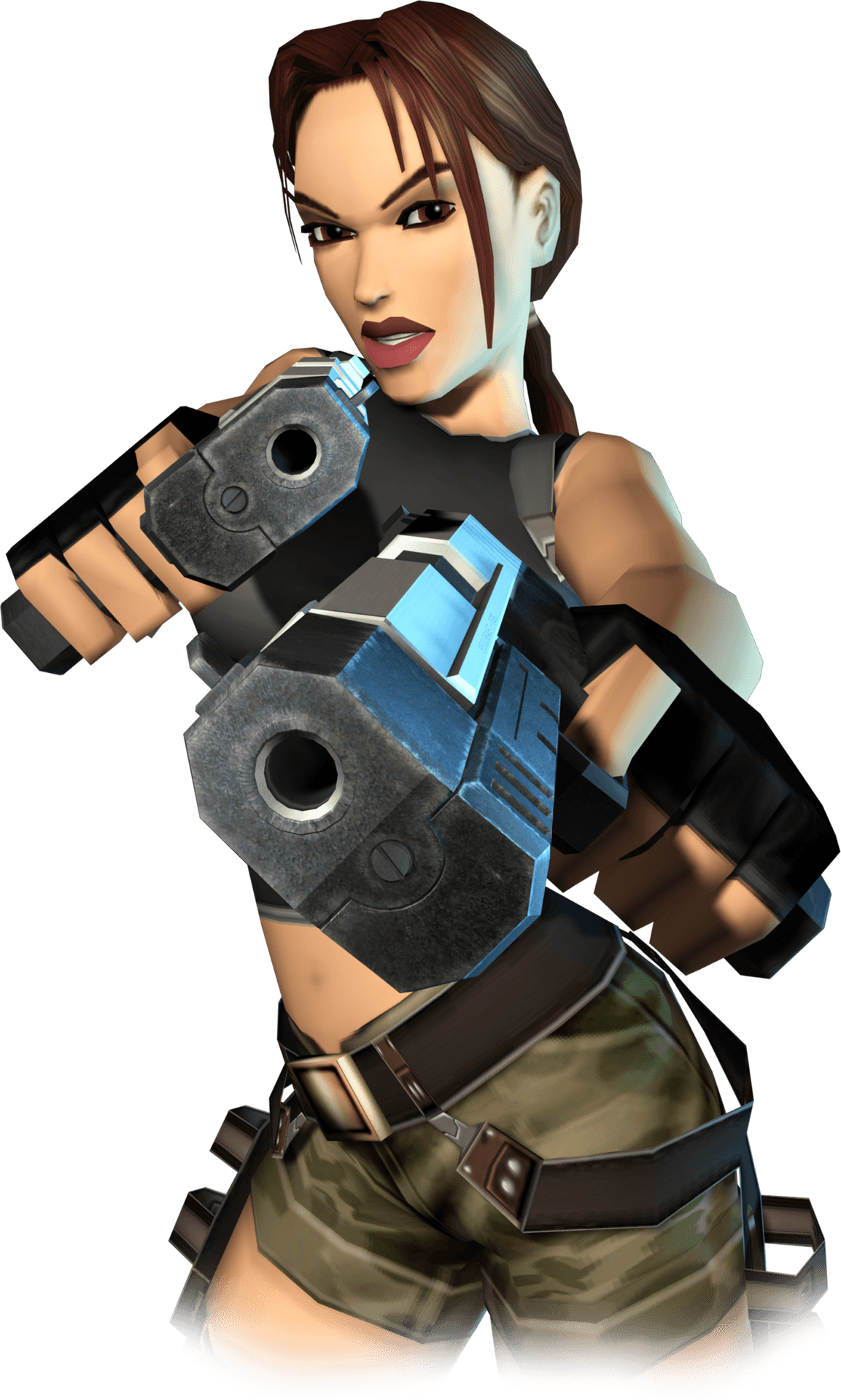 Classic Tomb Raider Lara Croft Pose PNG