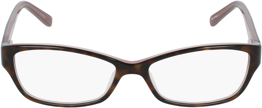Classic Tortoiseshell Eyeglasses Transparent Background PNG