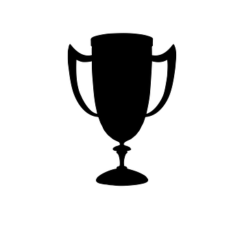 Classic Trophy Silhouette PNG