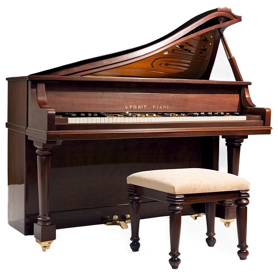 Classic Upright Piano Png Ahu31 PNG