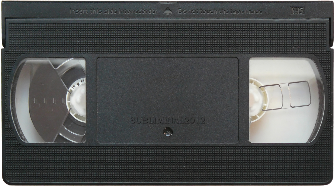 Classic V H S Tape Subliminal2012 PNG