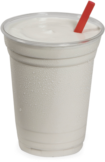 Classic Vanilla Milkshake Styrofoam Cup PNG