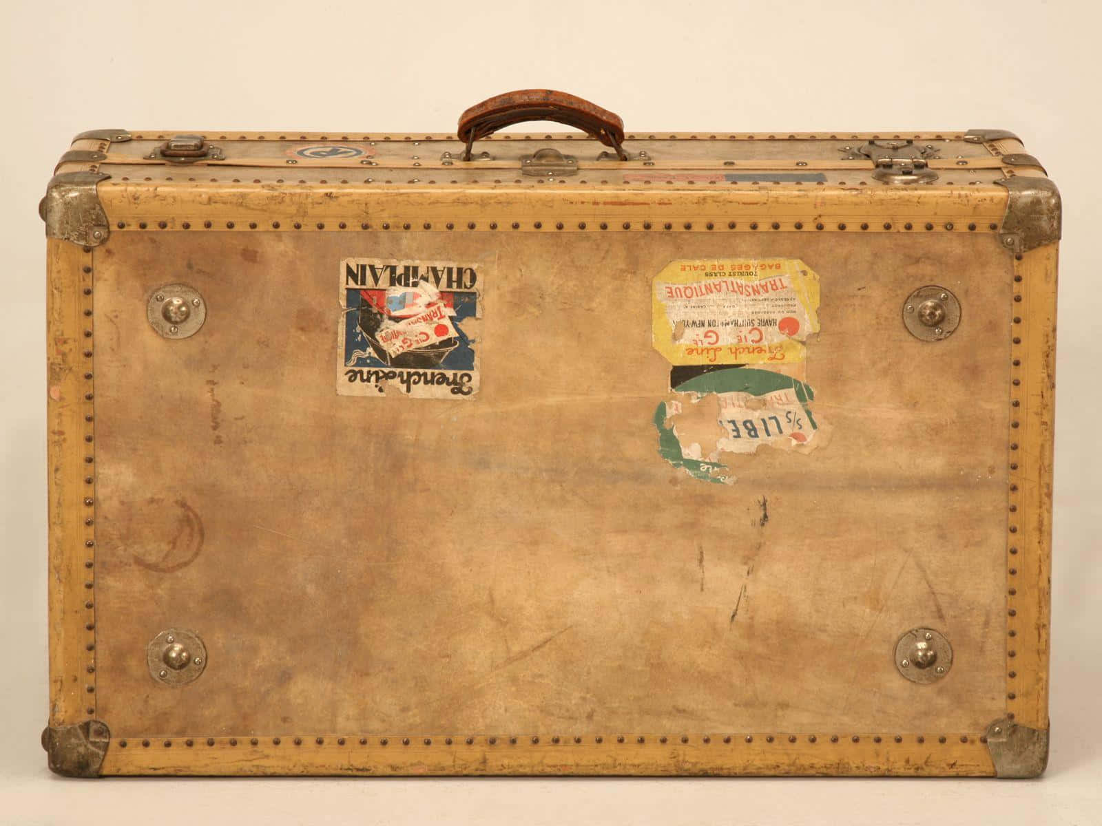 Classic Vintage Luggage Wallpaper