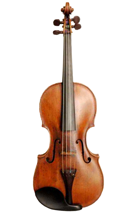 Classic Violin Black Background PNG