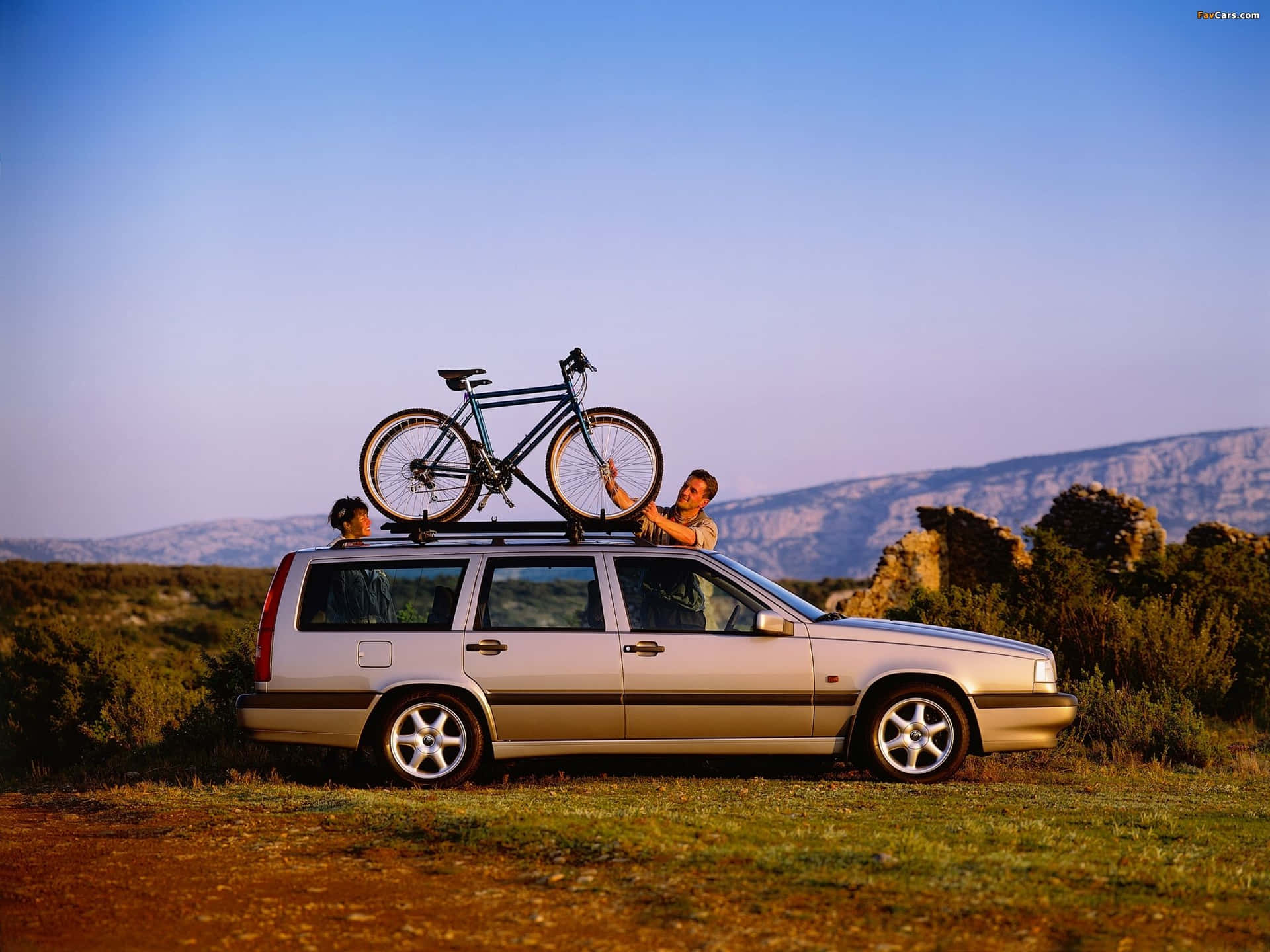 Classic Volvo 850 In Its Prime Wallpaper