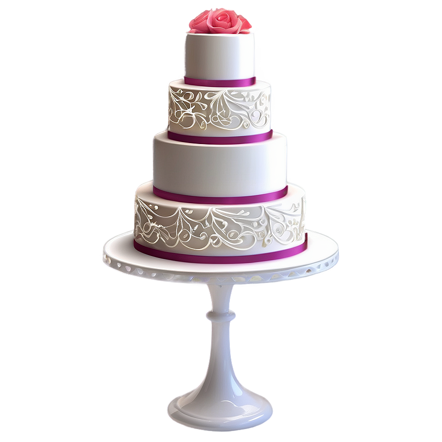 Classic Wedding Cake Png 34 PNG