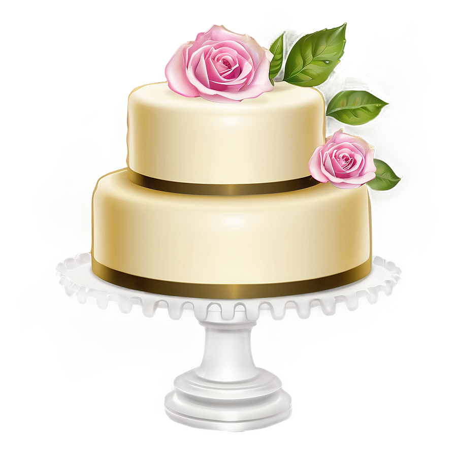 Classic Wedding Cake Png 39 PNG