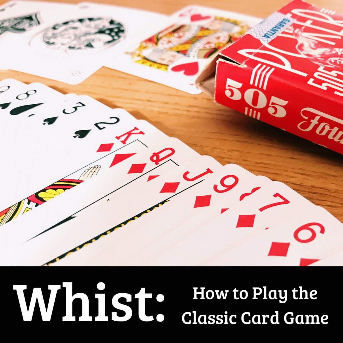 Classic Whist Card Game Setup Wallpaper
