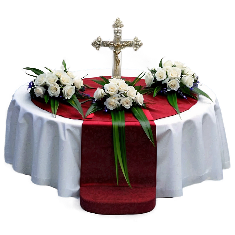 Classic White Altar Png Vbq PNG