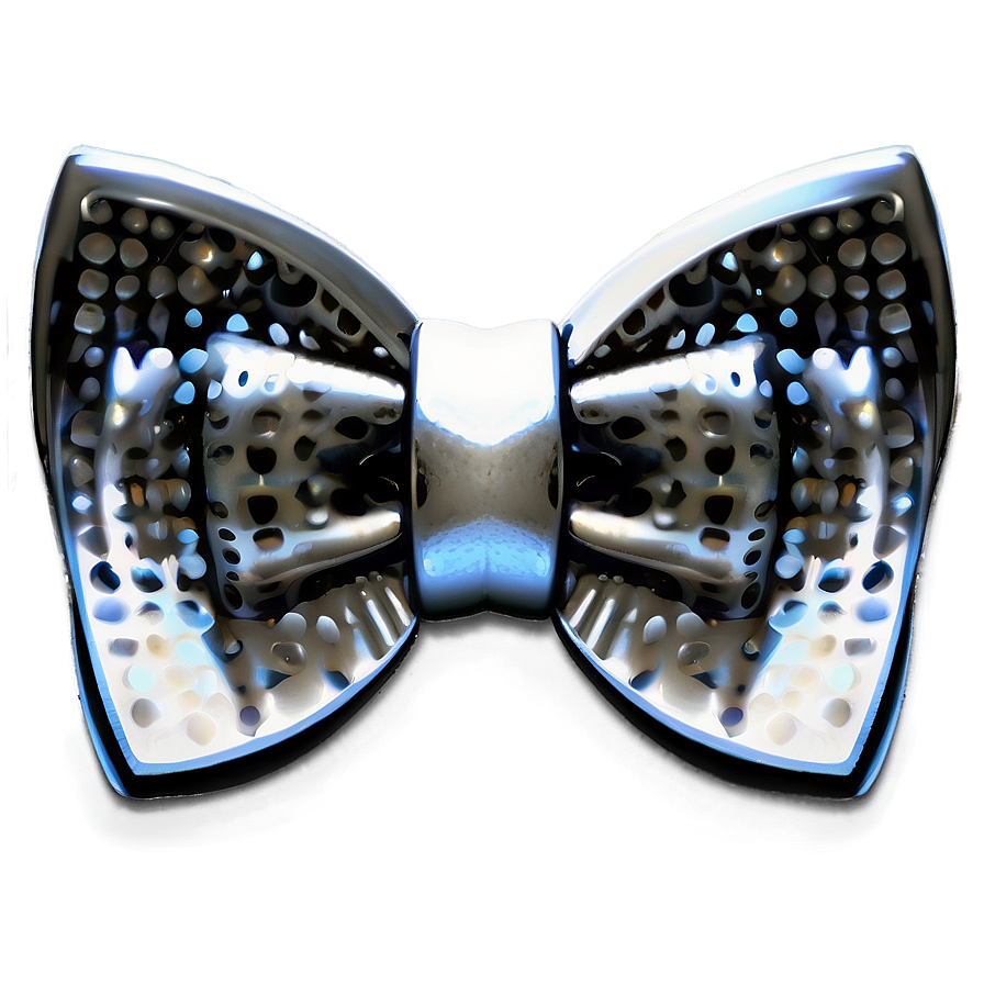 Classic White Bow Tie Png 05252024 PNG