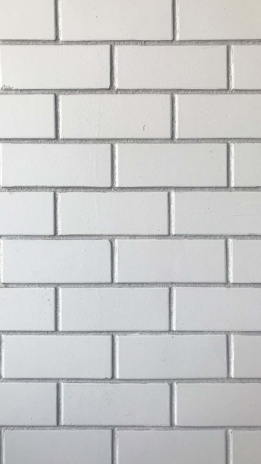 "classic White Brick Wall Background"