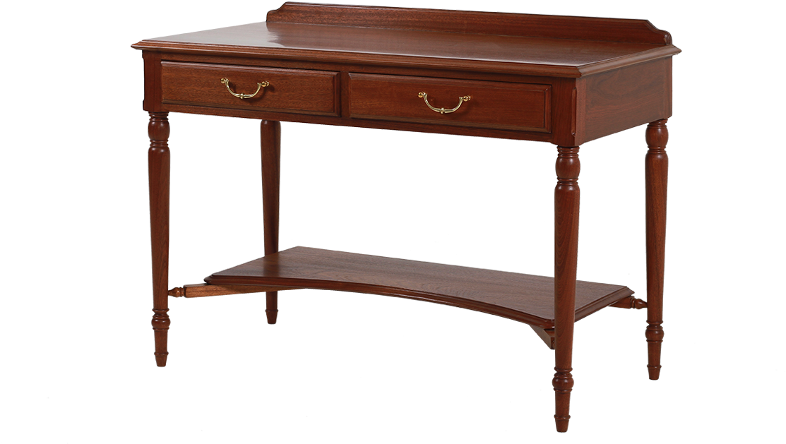 Classic Wooden Dressing Table PNG