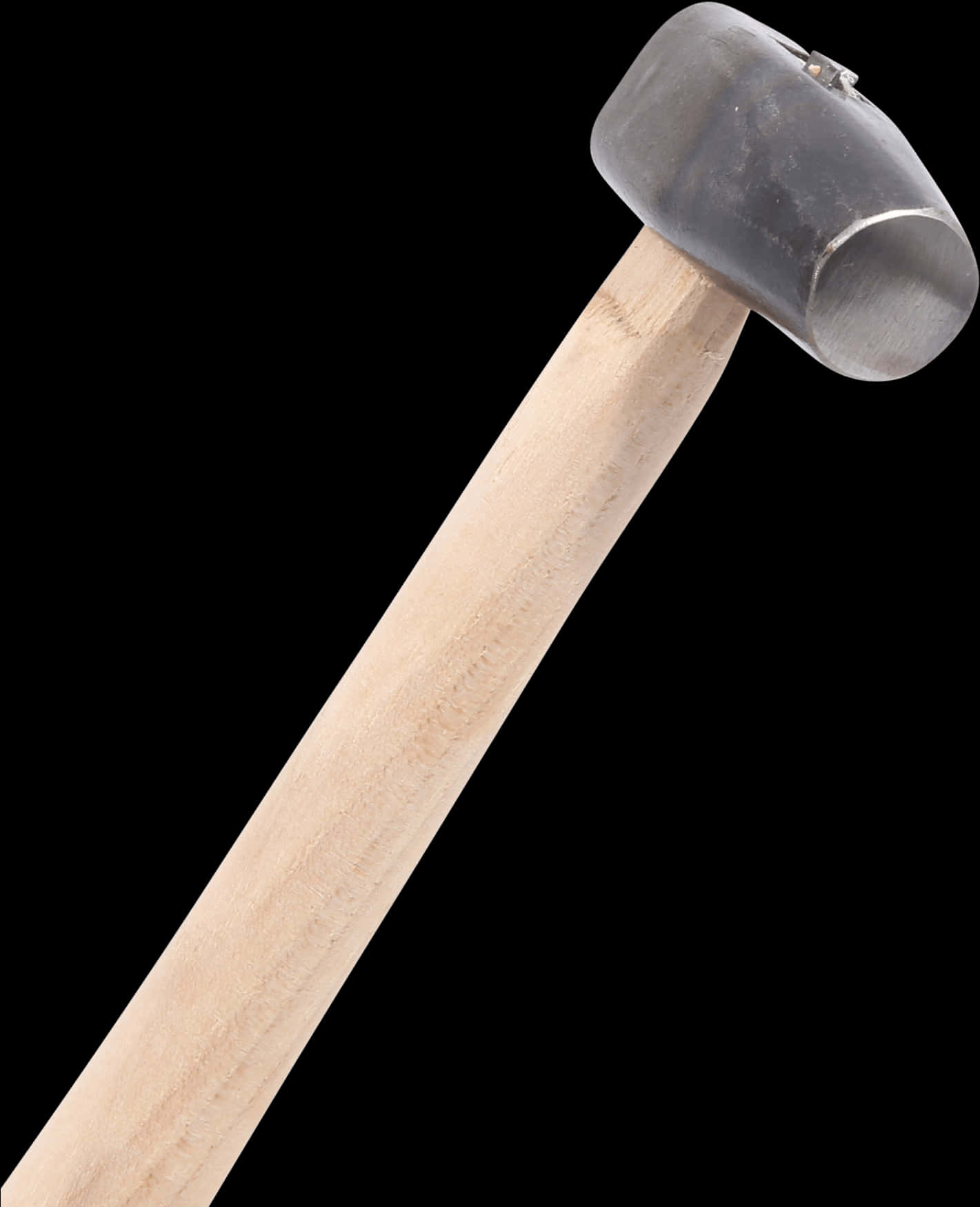 Classic Wooden Handle Hammer PNG