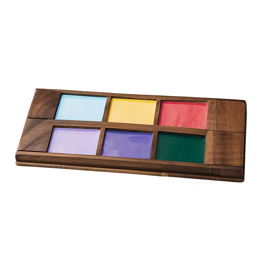 Classic Wooden Palette Png 06212024 PNG