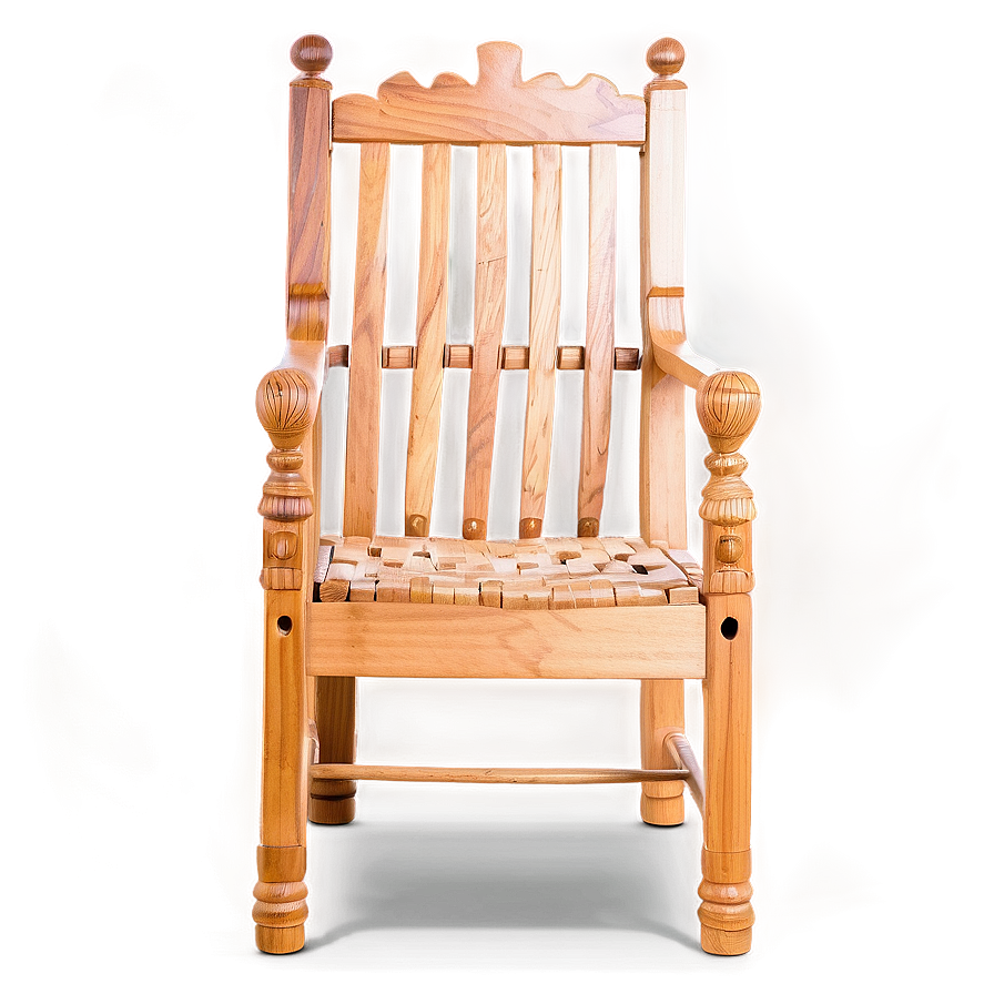 Classic Wooden Silla Png Bgh87 PNG