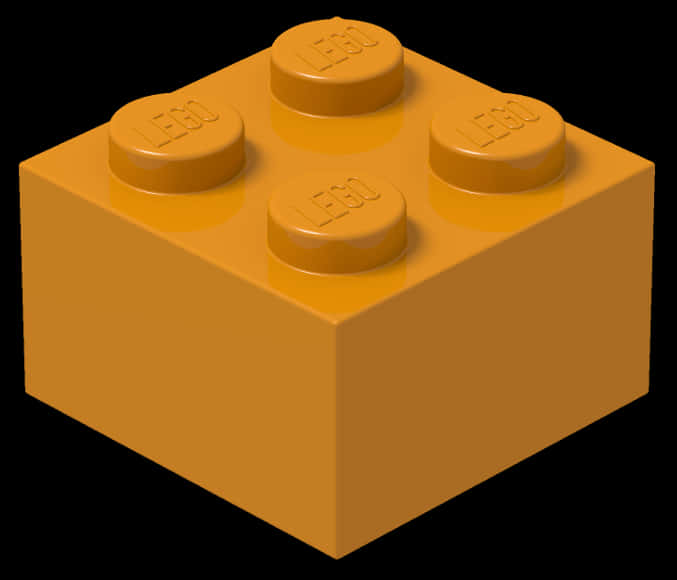 Classic Yellow Lego Brick SVG