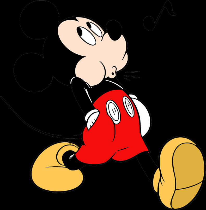 Classic_ Mickey_ Mouse_ Pose PNG