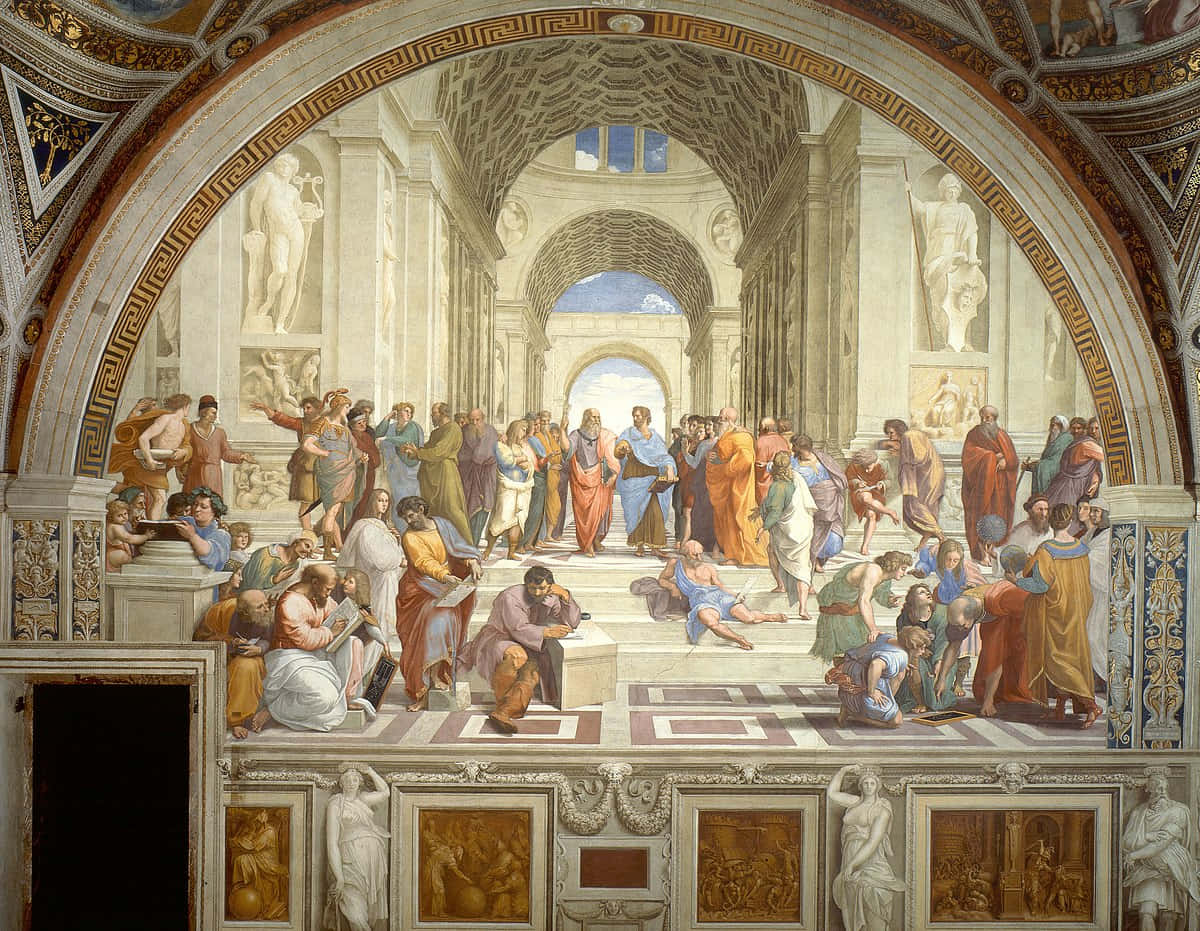 The School Of Athens By Antonio Giustiniani