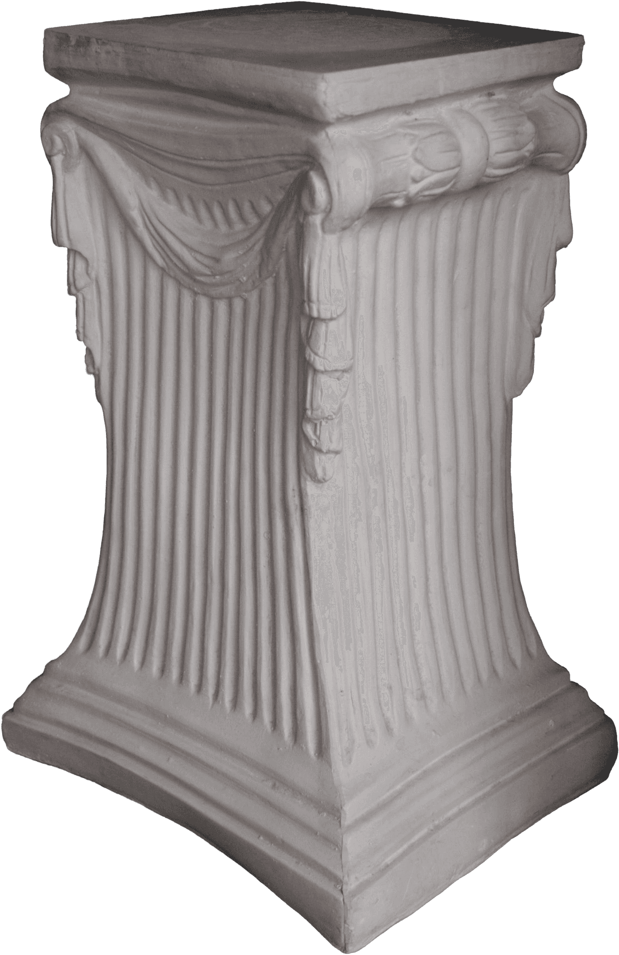 Download Classical Plaster Column Pedestal | Wallpapers.com