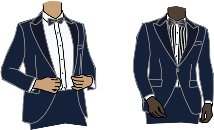 Classicand Modern Tuxedo Styles PNG