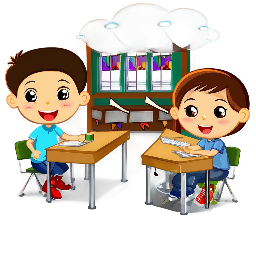 Download Classroom Cartoon Png Riy 