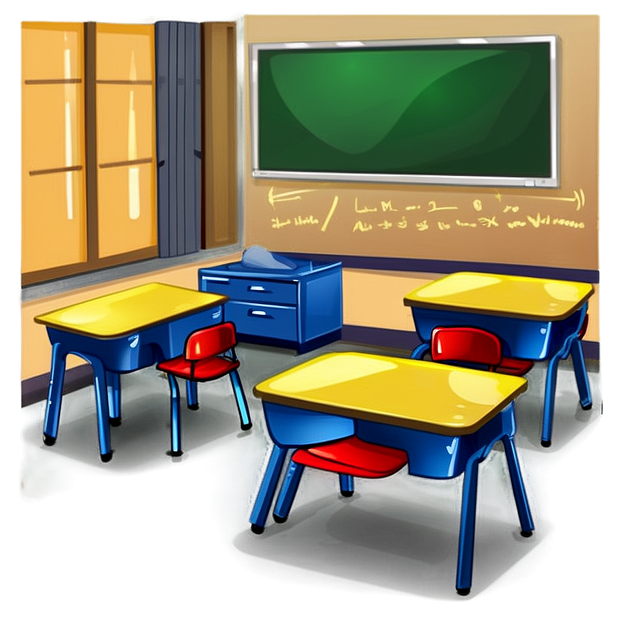 Download Classroom Cartoon Png Wed56 | Wallpapers.com