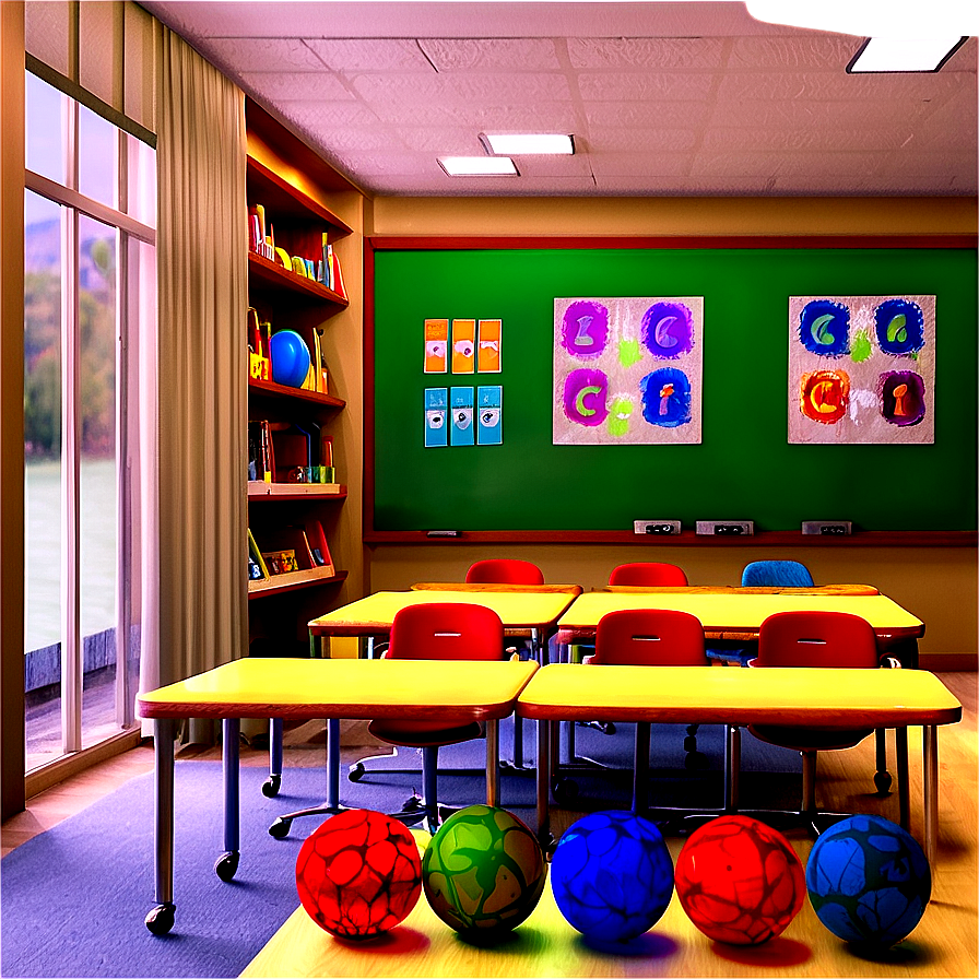 Classroom Design Png Qws PNG