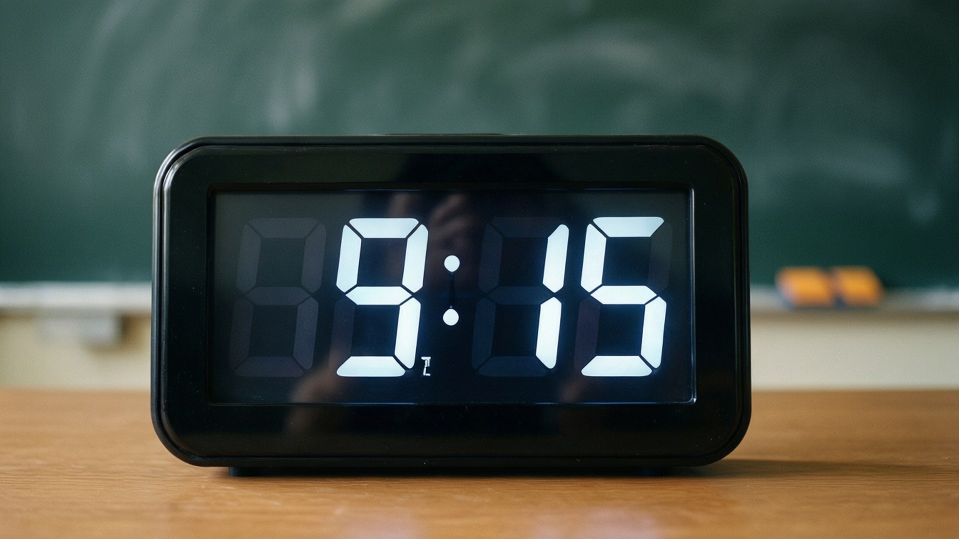 Klasserom Digital Klokke Bakgrunner