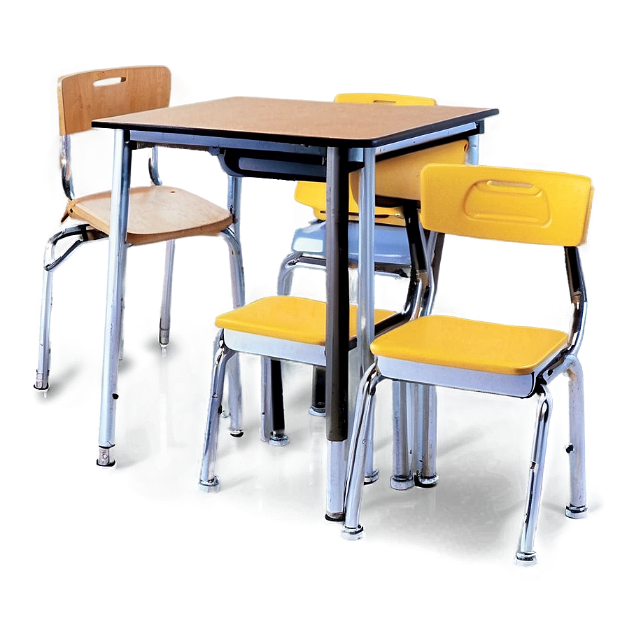 Classroom Furniture Png Vaj31 PNG