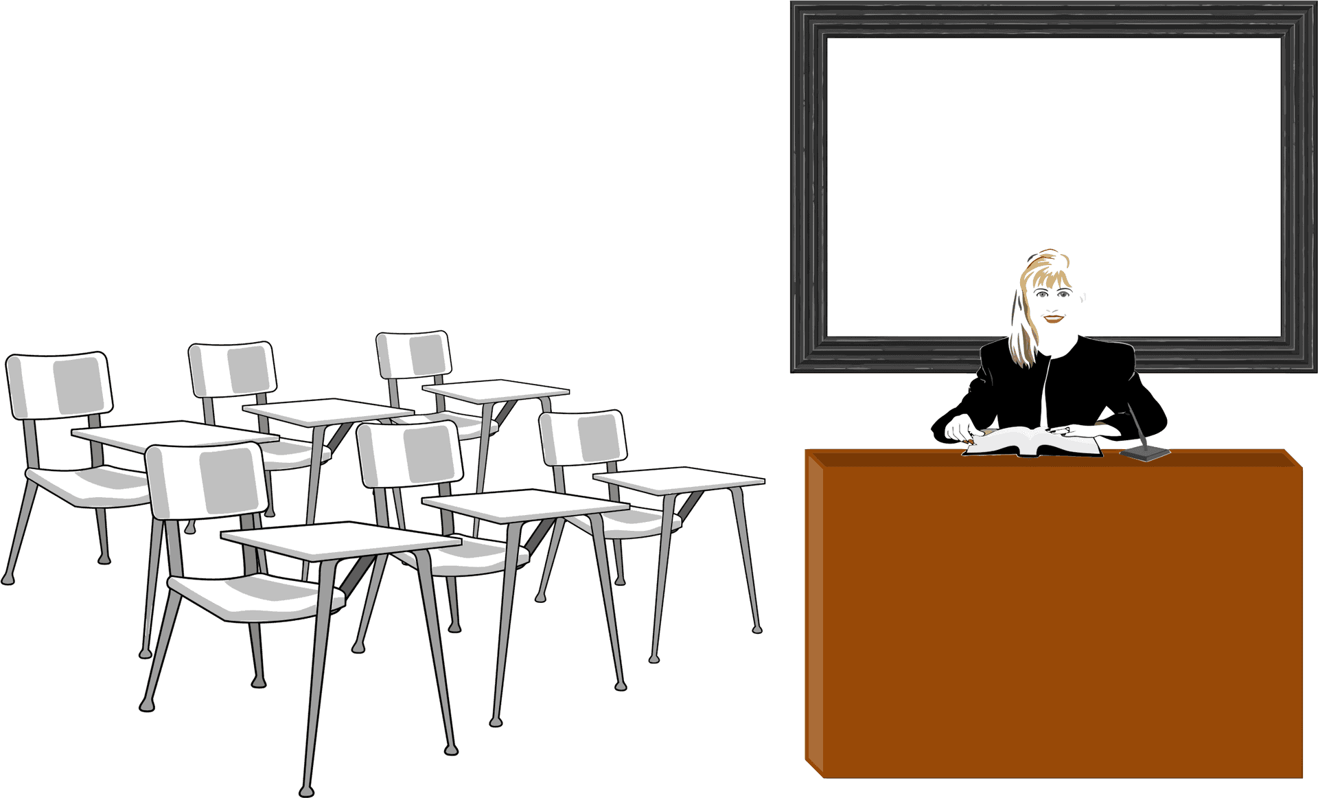Classroom Lecture Preparation PNG