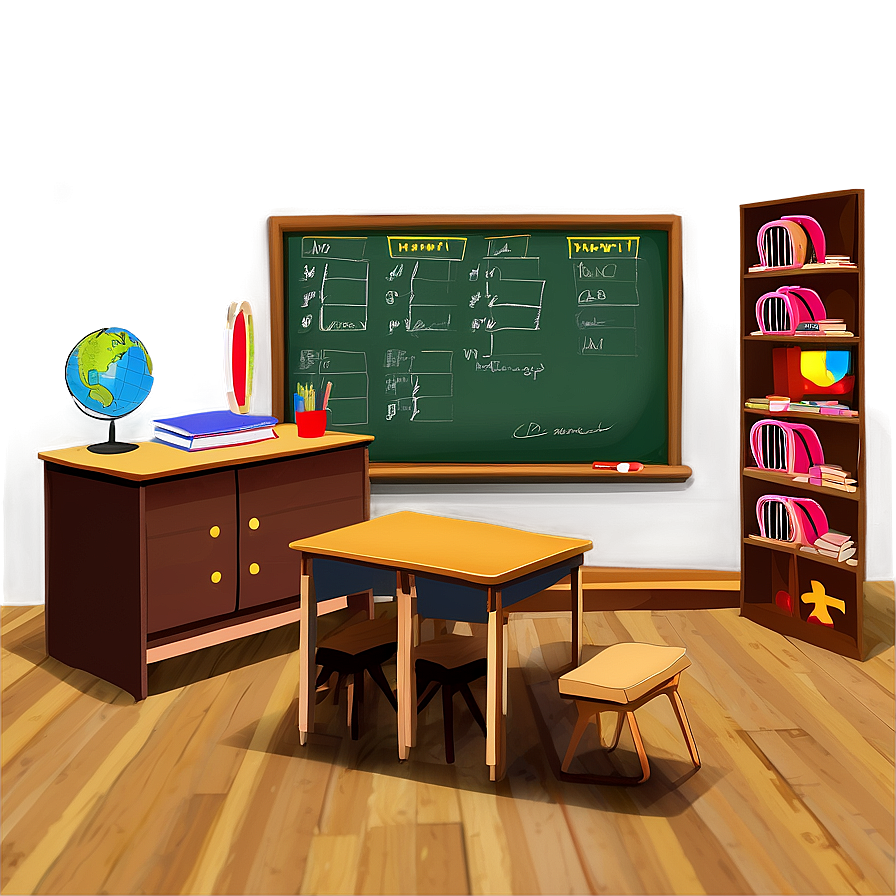 Classroom Objects Png Bjj PNG