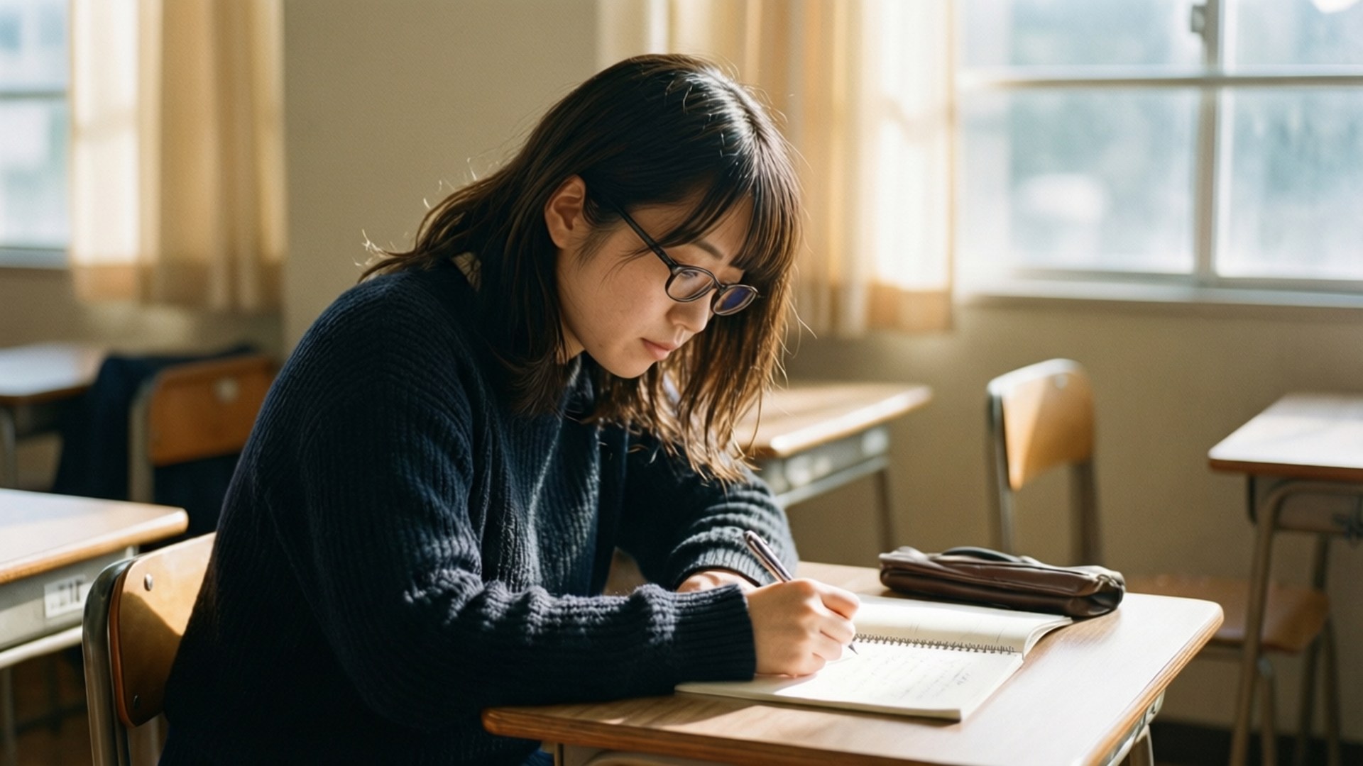 Étude en Classe Fonds d'écran