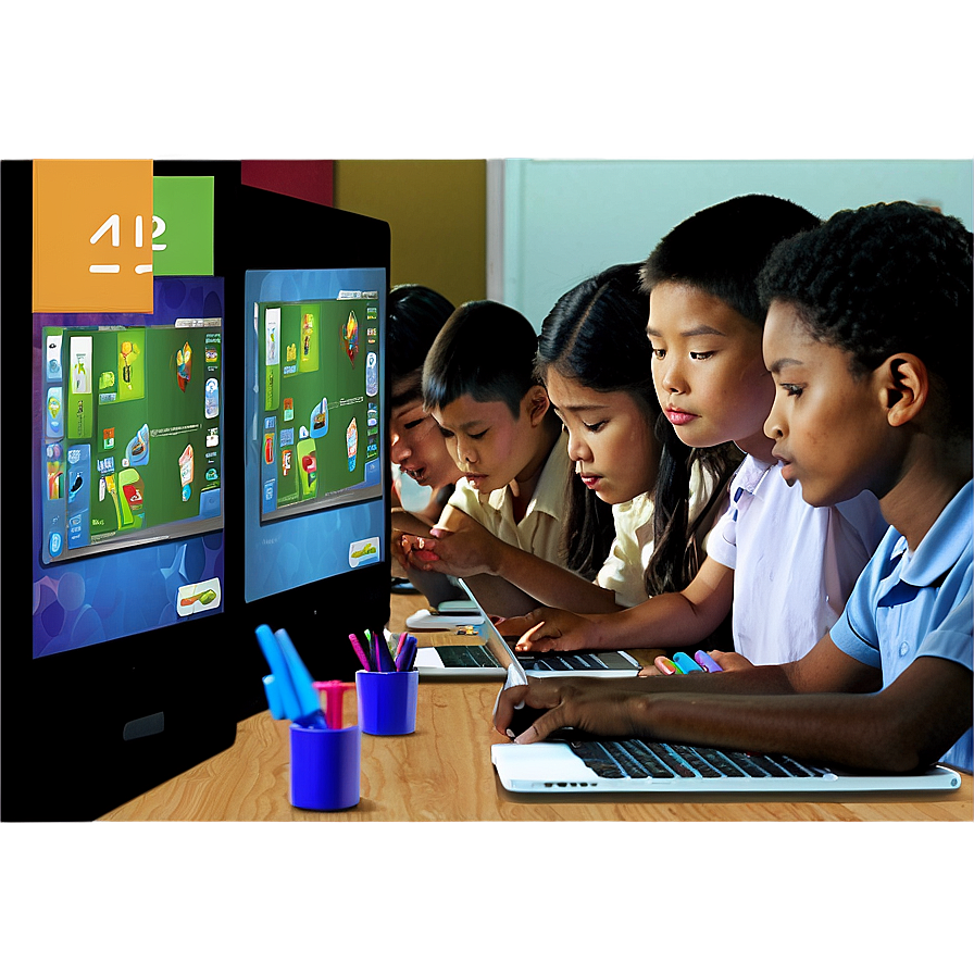 Classroom Technology Png Gbe83 PNG