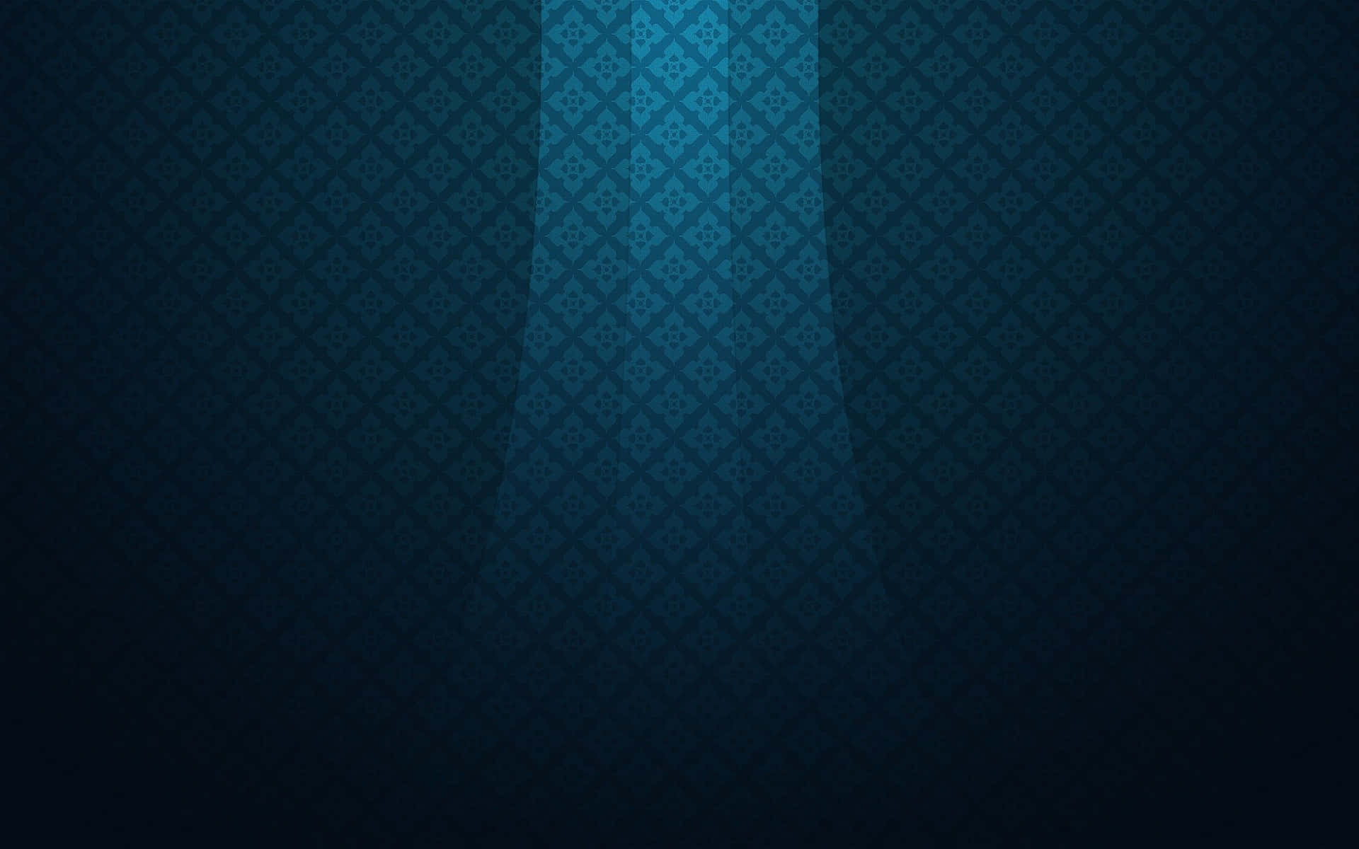 Blue Wallpaper With A Light Shining On It