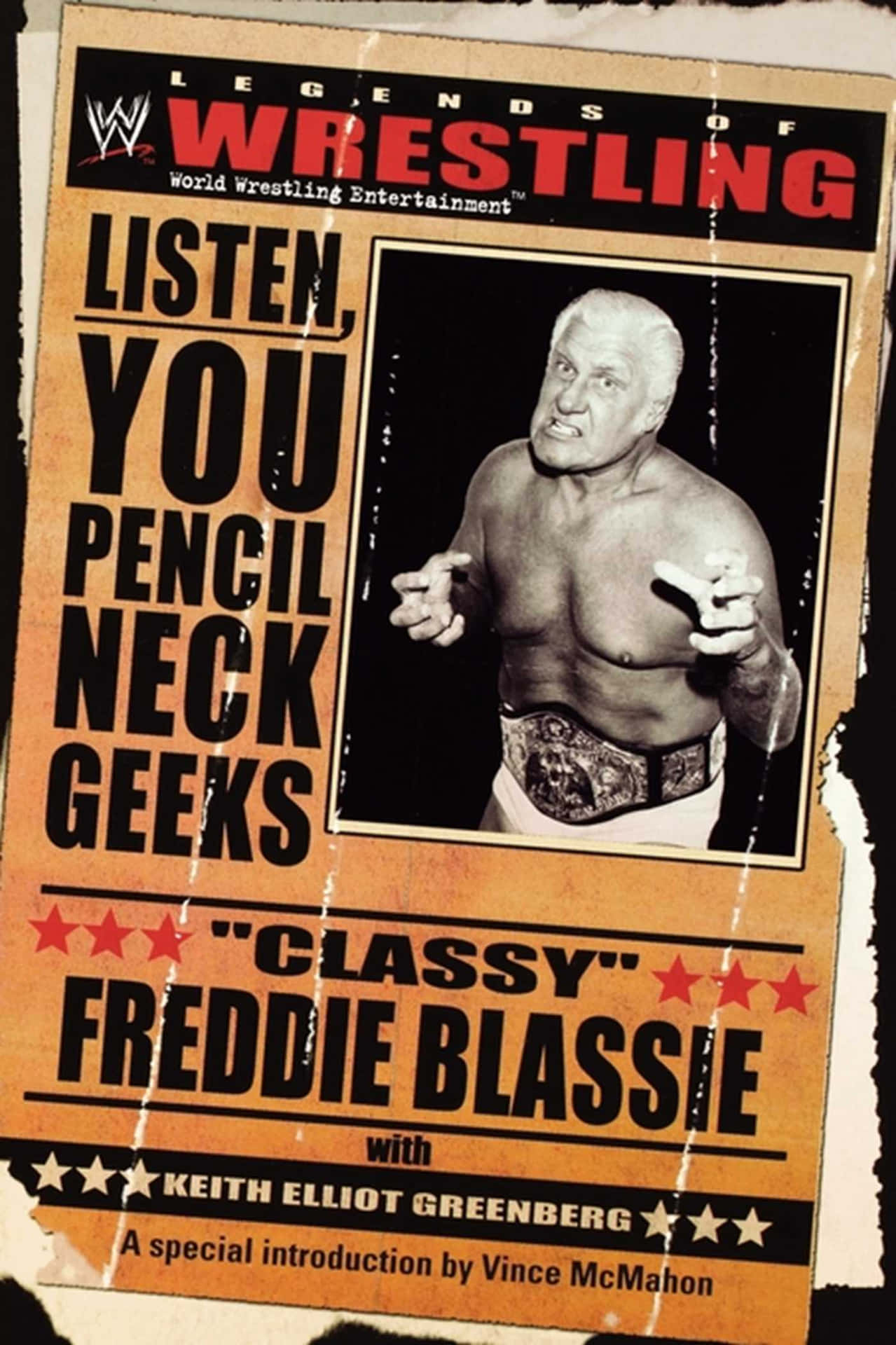 "Legendary Professional Wrestler, Classy Freddie Blassie in a Vintage Magazine Spread" Wallpaper