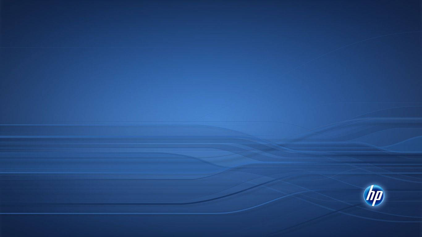 Stylishes Blue HP Laptop Wallpaper