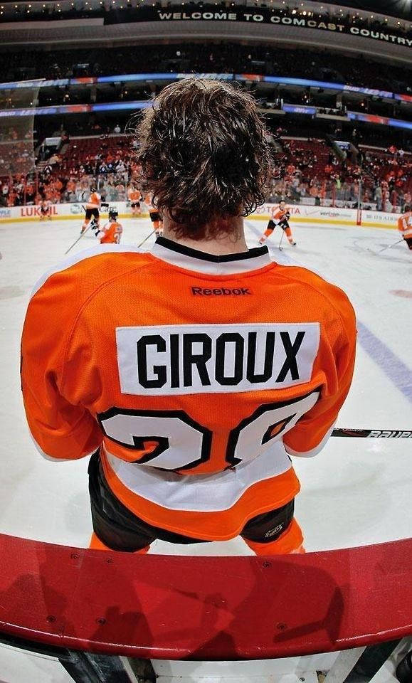 Claude Giroux Back Canadian Ice Hockey Athlete Wallpaper